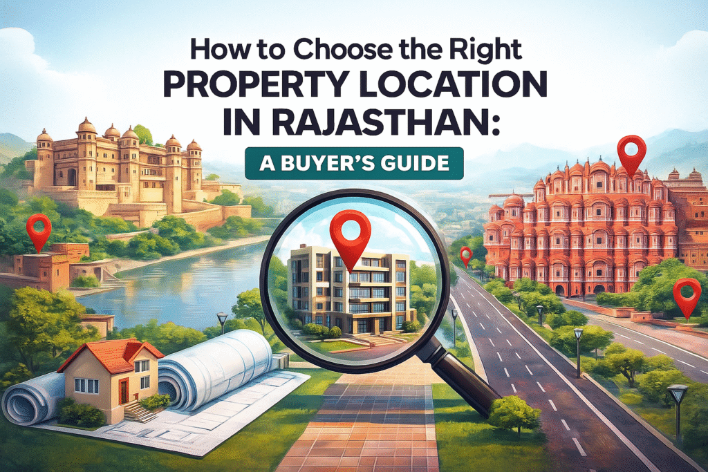 how to choose the right property location in rajasthan a buyer’s guide